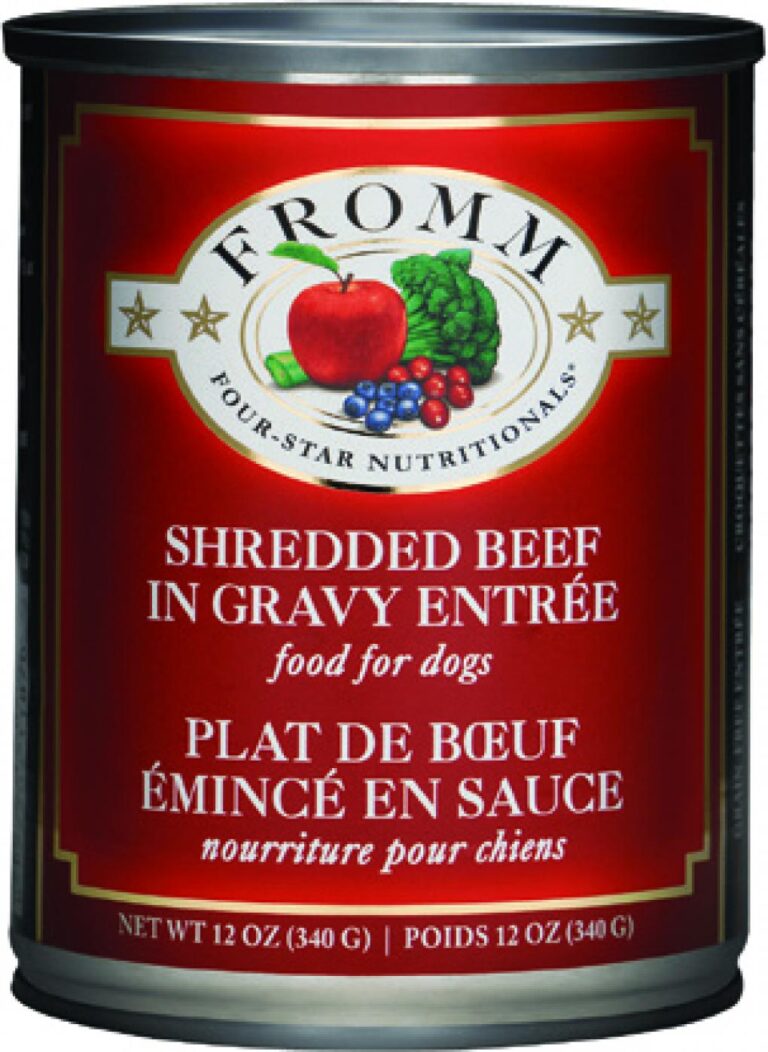 Fromm Family Foods Voluntarily Recalls Four Star Shredded Entrée Canned Food for Dogs Due to Elevated Levels of Vitamin D