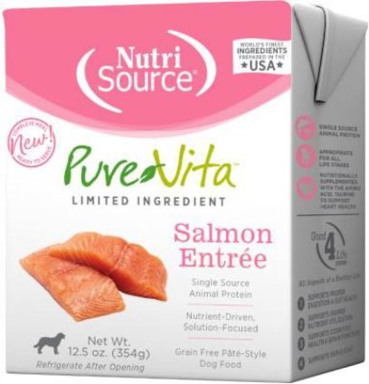 Tuffy’s Pet Foods recalls Pure Vita Salmon dog food